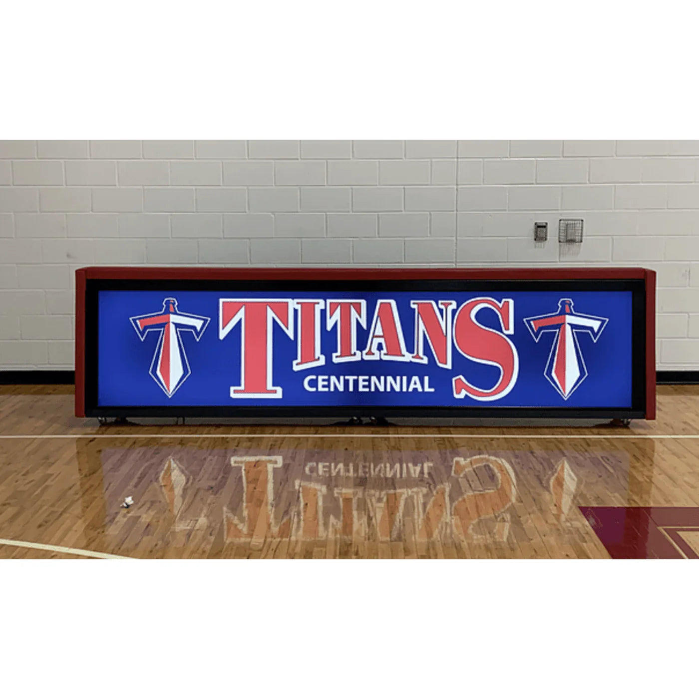 Boostr Displays Backlit Series 10ft. Backlit Scoring Table