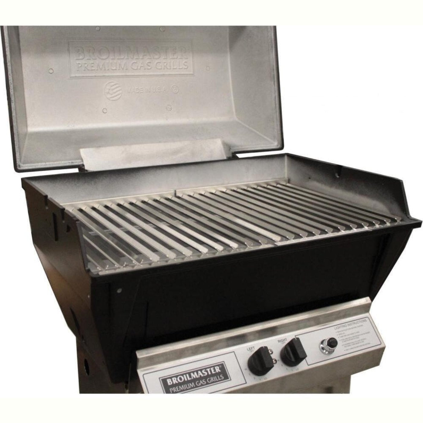 Broilmaster Infrared Series 27' Built-In Liquid Propane Grill with 2 Standard and Infrared Burners in Black - R3B