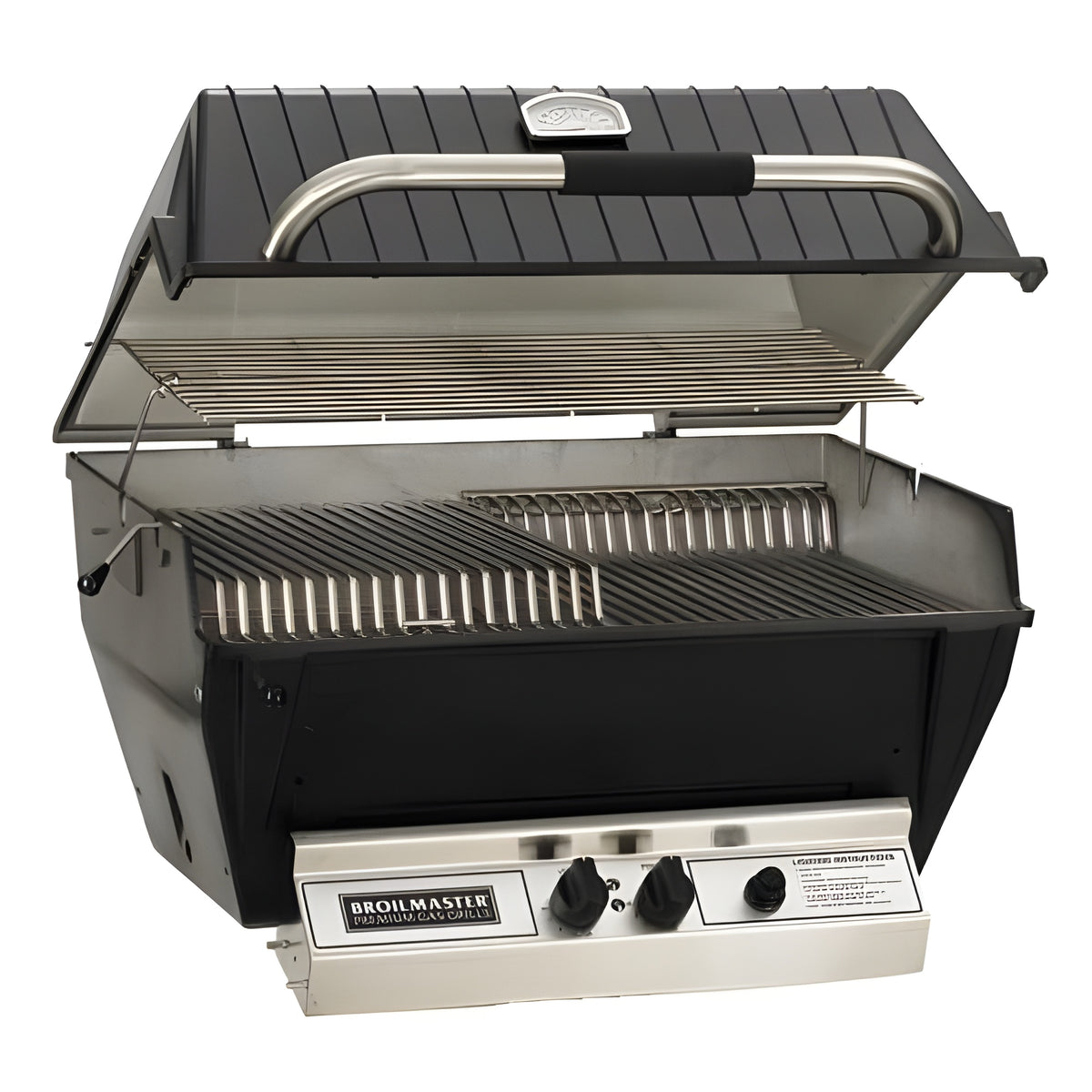 Broilmaster 27-Inch Super Premium Series Built-In Liquid Propane Grill Black - P3SX