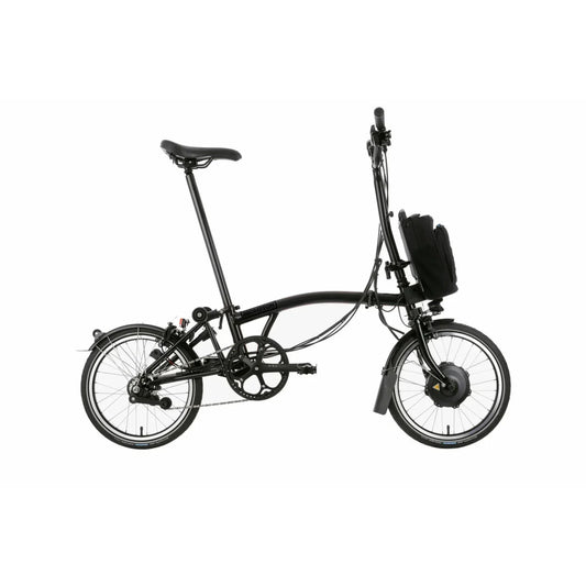 Brompton C-Line Explore Electric Includes Free E-Basket Bag - H6L