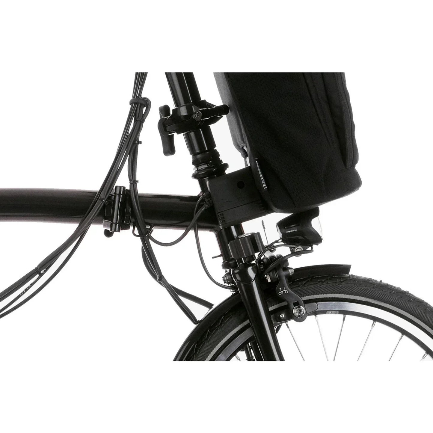Brompton C-Line Explore Electric Includes Free E-Basket Bag - H6L