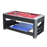 Hathaway Triple Threat 3 in 1 Multi Game Table 6ft