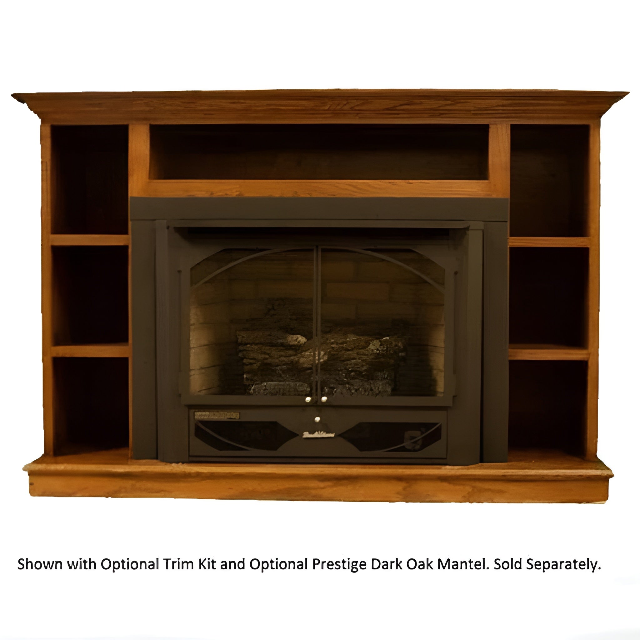 Buck Stove Model 384 Vent Free Gas Stove - 3844-DOORS