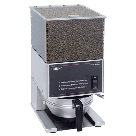 Bunn 6 Lb. Hopper LPG Low Profile Coffee Grinder - 20580.6000