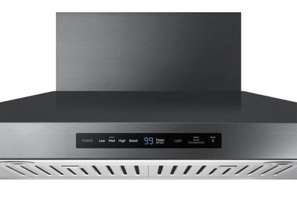 SAMSUNG 36" Wall Mount Hood in Black Stainless Steel - NK36K7000WG-KT