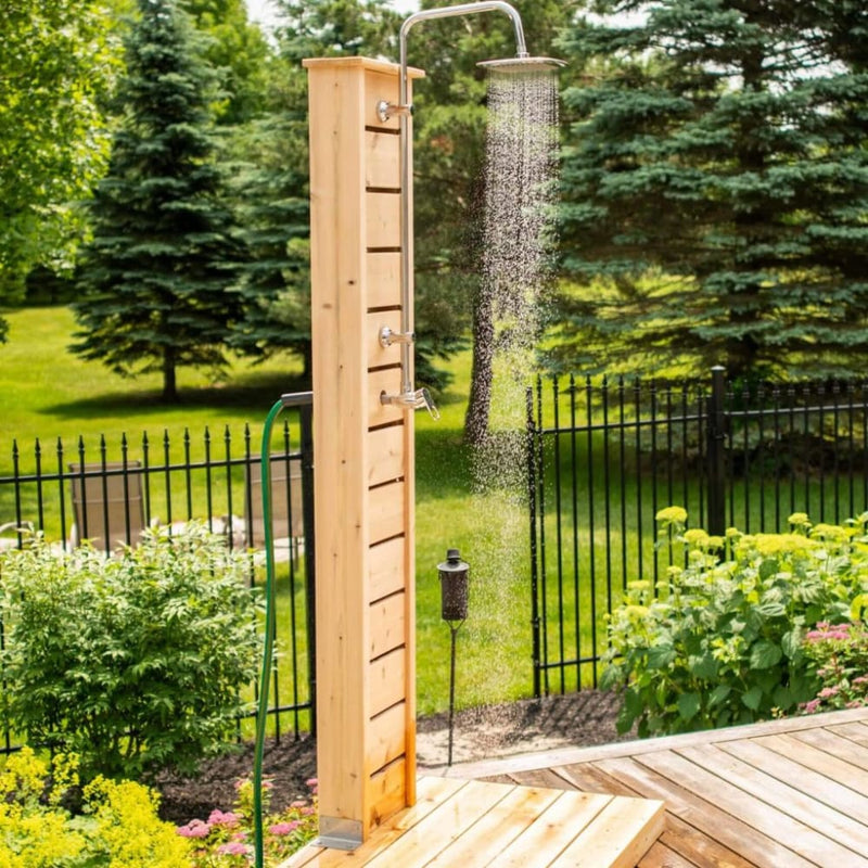 Canadian Timber Sierra Pillar Shower by Dundalk Leisurecraft