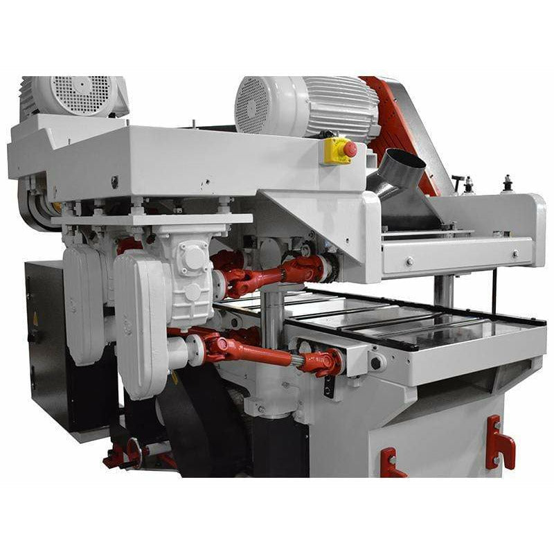 Cantek GT-610HI 24” Inch Cardan Shaft Drive Double Surfacer Planer, Faster Feed Speed