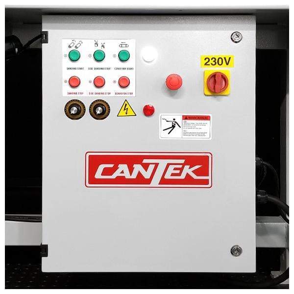 Cantek LBS-300-5S - 305mm-12" wide-230/460/3/60 5-Head Linear Brush Sander
