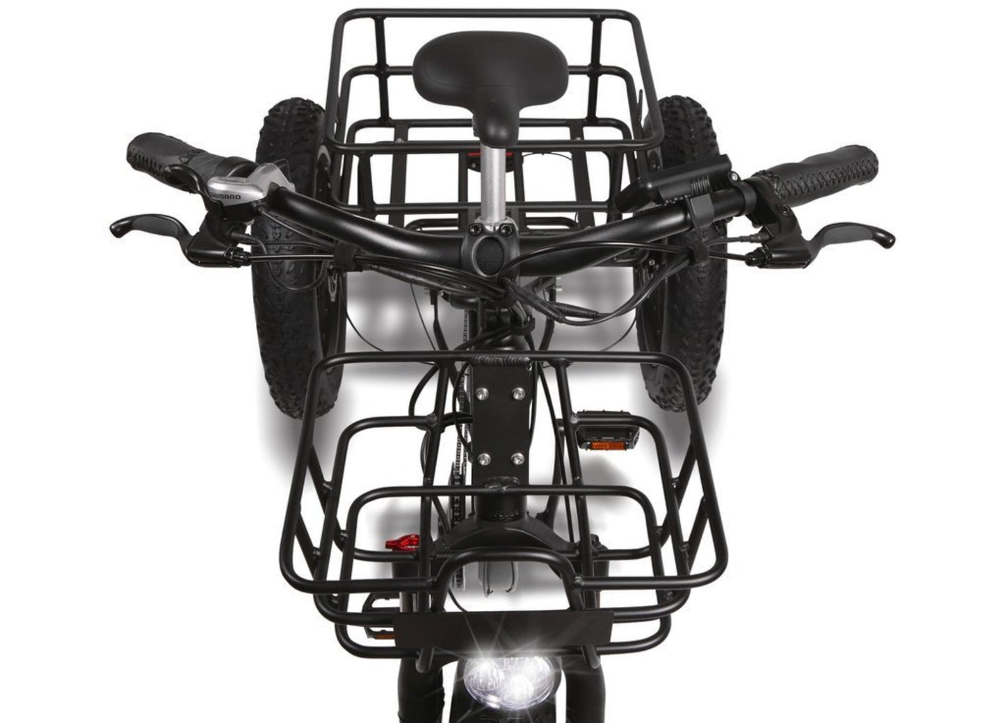 T4B 500W Trike 3-Wheel Cargo Fat Tire Electric Bike - EB-CARRIAGE