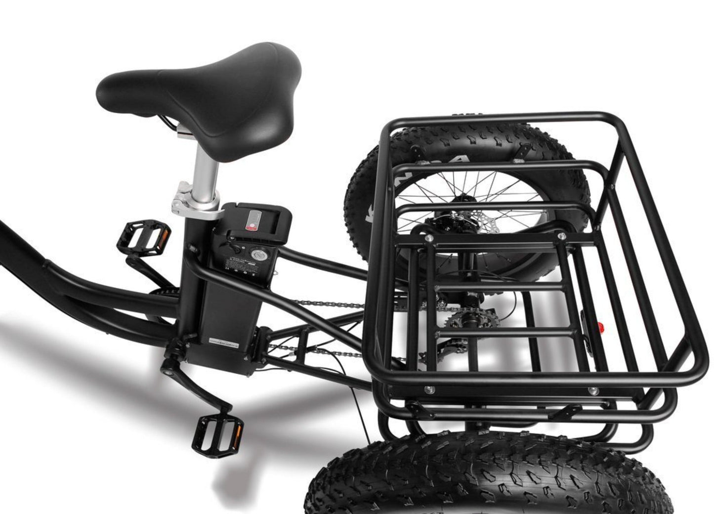 T4B 500W Trike 3-Wheel Cargo Fat Tire Electric Bike - EB-CARRIAGE