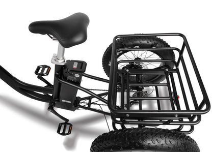 T4B 500W Trike 3-Wheel Cargo Fat Tire Electric Bike - EB-CARRIAGE