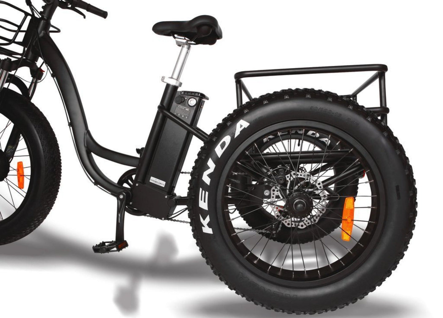 T4B 500W Trike 3-Wheel Cargo Fat Tire Electric Bike - EB-CARRIAGE
