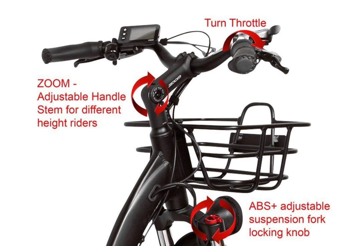 T4B 500W Trike 3-Wheel Cargo Fat Tire Electric Bike - EB-CARRIAGE