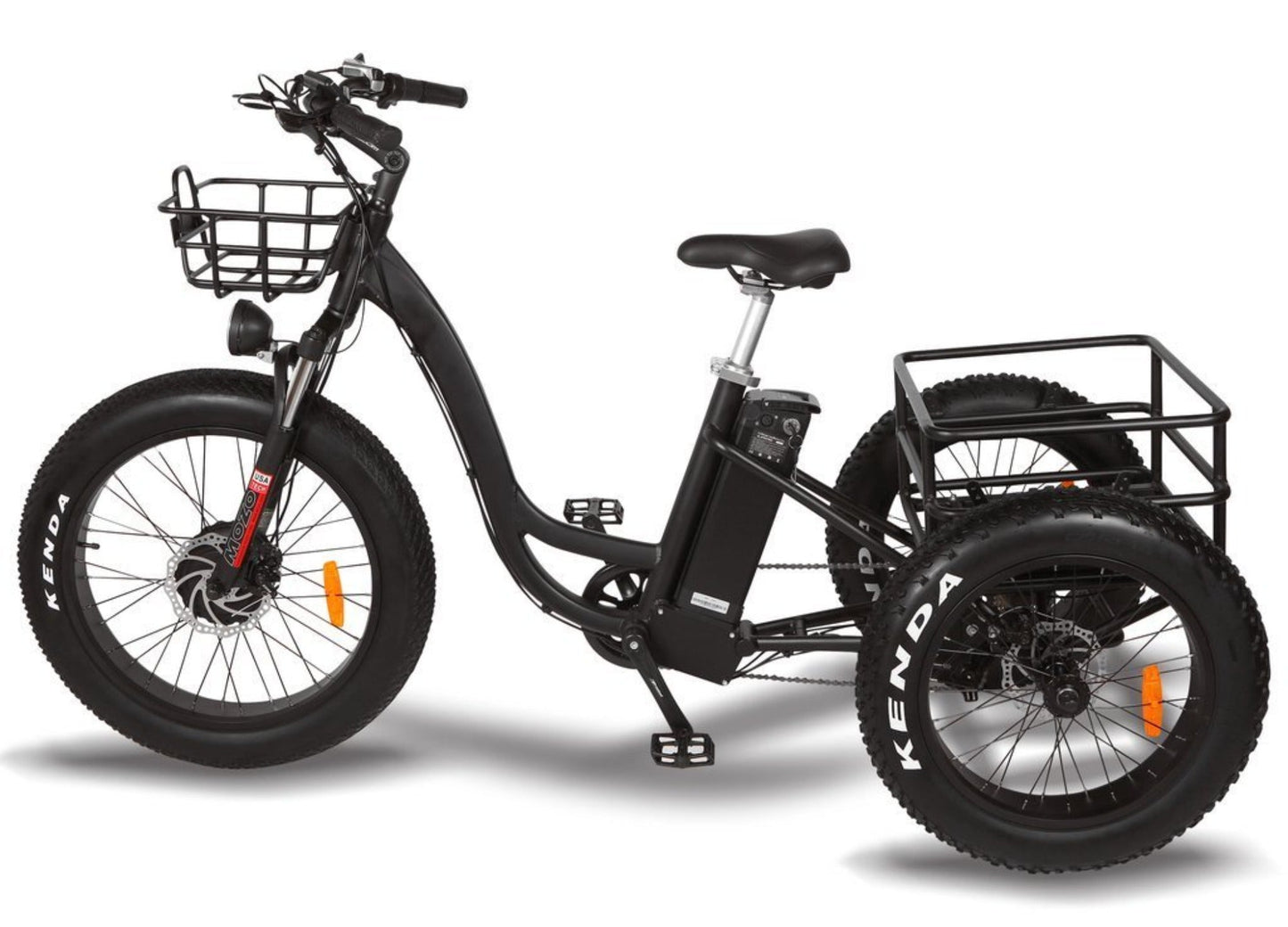 T4B 500W Trike 3-Wheel Cargo Fat Tire Electric Bike - EB-CARRIAGE