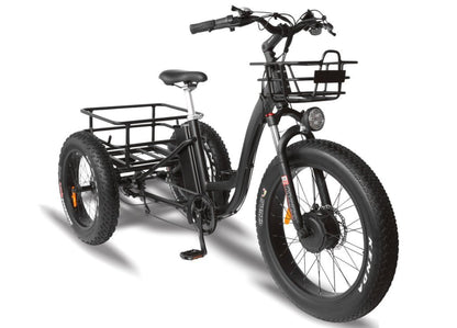 T4B 500W Trike 3-Wheel Cargo Fat Tire Electric Bike - EB-CARRIAGE