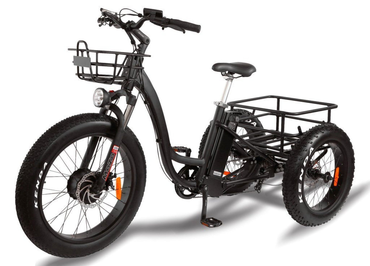 T4B 500W Trike 3-Wheel Cargo Fat Tire Electric Bike - EB-CARRIAGE