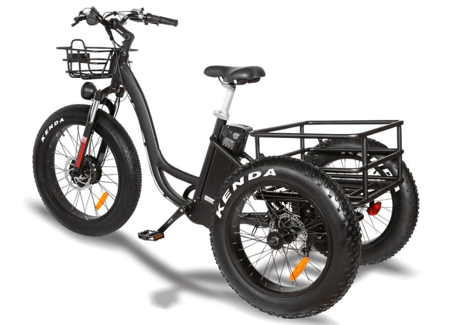T4B 500W Trike 3-Wheel Cargo Fat Tire Electric Bike - EB-CARRIAGE