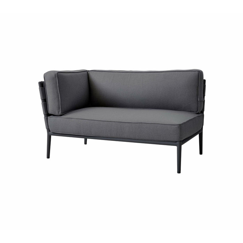 Cane-Line Conic 2-seater sofa, right module - 8534AITL