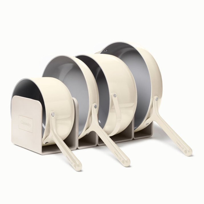 Caraway x Tan France Monochrome Cookware Set in Crème - Backyard Provider