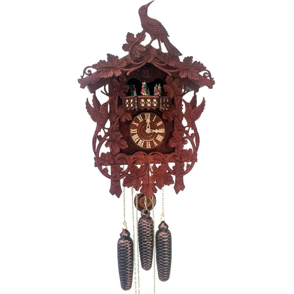 Sternreiter Hummingbirds Black Forest Mechanical Cuckoo Clock - 8332