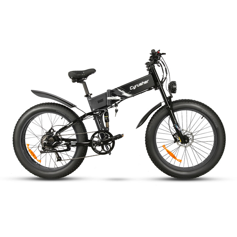 Cyrusher Sport Bandit Folding Electric Bike | 750W 17Ah