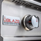 Blaze Professional LUX 34-Inch 3-Burner Natural Gas Grill With Rear Infrared Burner - BLZ-3PRO-NG+BLZ-3PRO-CART