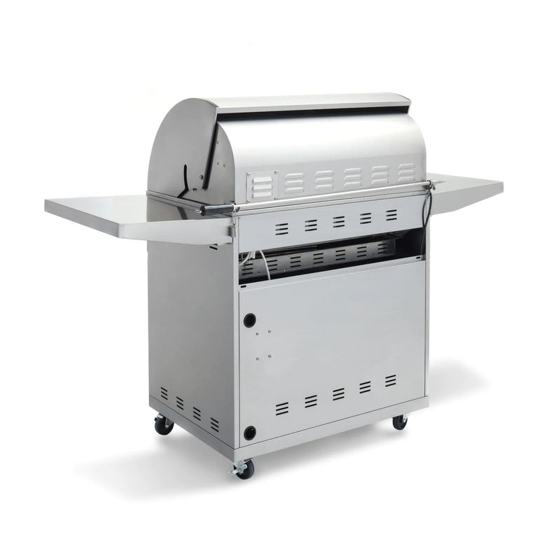 Blaze Professional LUX 34-Inch 3-Burner Propane Gas Grill With Rear Infrared Burner - BLZ-3PRO-LP+BLZ-3PRO-CART