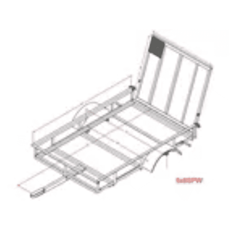 Carry-On Trailer 5 ft. x 8 ft. Wood Floor Utility Trailer, 5X8SPW - 101243899