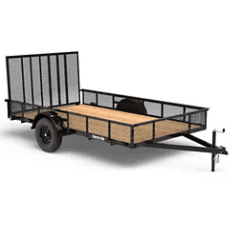 Carry-On Trailer 7 ft. x 12 ft. Mesh High Side Utility Trailer, 7X12GWHS16 - 232624199