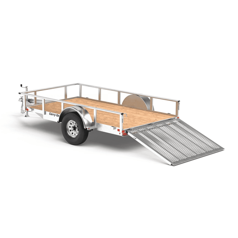 Carry-On Trailer Carry-On Trailer 5.5 ft. x 10 ft. Aluminum Utility Trailer, 5.5X10AGW - 109768799