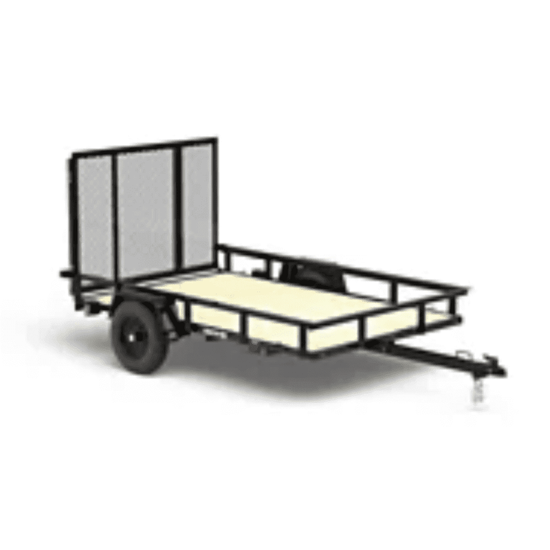 Carry-On Trailer 5 ft. x 8 ft. Wood Floor Utility Trailer, 5X8GWE2K - 207986999