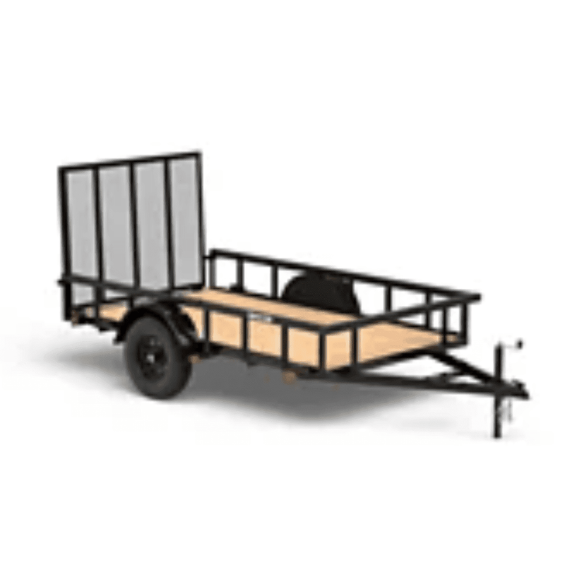 Carry-On Trailer 5.5 ft. x 10 ft. Tube Top Rail Utility Trailer - 135830499