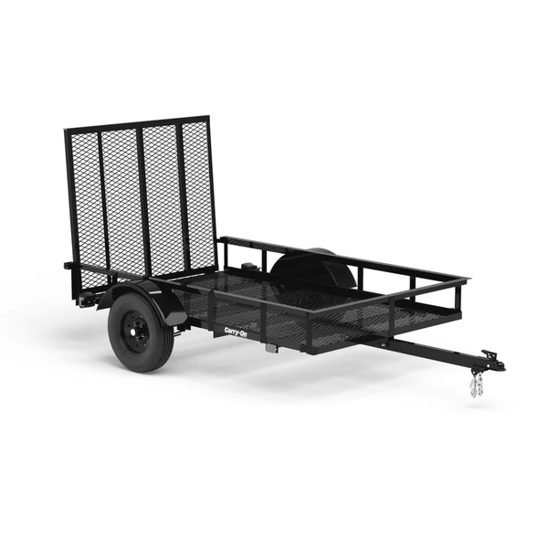 Carry-On Trailer 5 ft. x 8 ft. Mesh Floor Utility Trailer, 5X8SP - 109020299