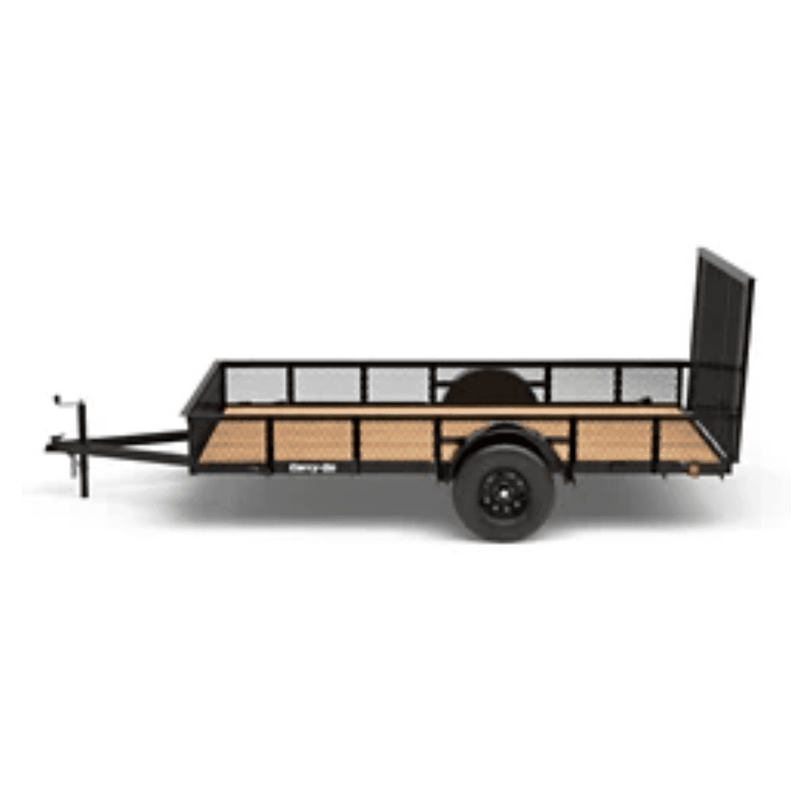 Carry-On Trailer 7 ft. x 12 ft. Mesh High Side Utility Trailer, 7X12GWHS16 - 232624199