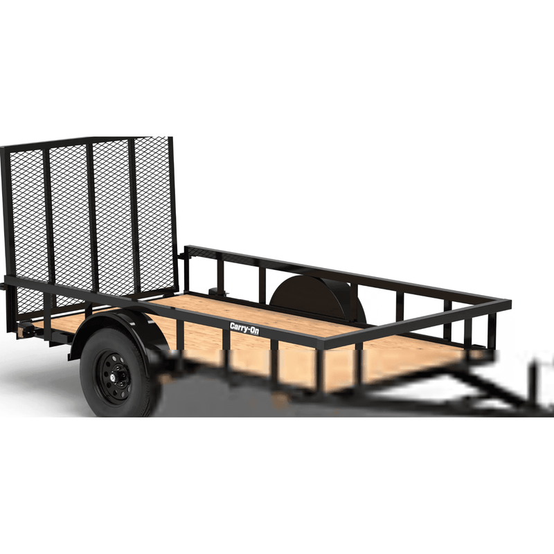 Carry-On Trailer 5.5 ft. x 10 ft. Tube Top Rail Utility Trailer - 135830499