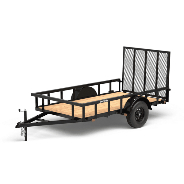 Carry-On Trailer 5.5 ft. x 10 ft. Tube Top Rail Utility Trailer - 135830499