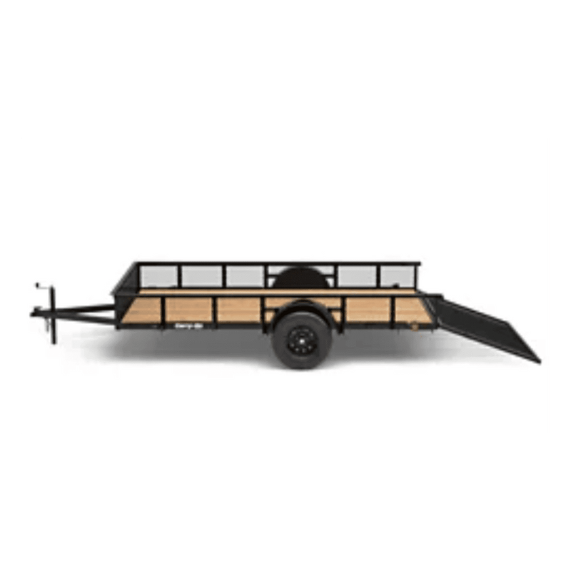 Carry-On Trailer 7 ft. x 12 ft. Mesh High Side Utility Trailer, 7X12GWHS16 - 232624199