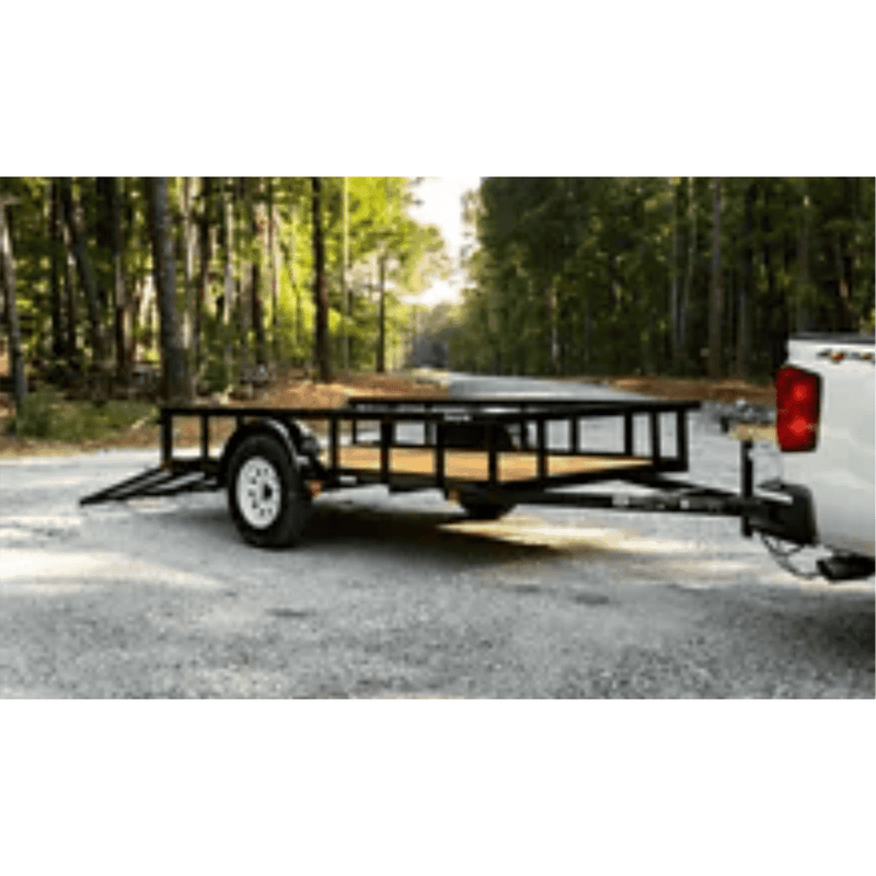 Carry-On Trailer 5.5 ft. x 10 ft. Tube Top Rail Utility Trailer - 135830499