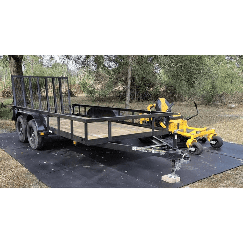 Carry-On Trailer 6.3 ft. x 14 ft. Tandem Axle Utility Trailer, 6X14GW2BRK - 123729199