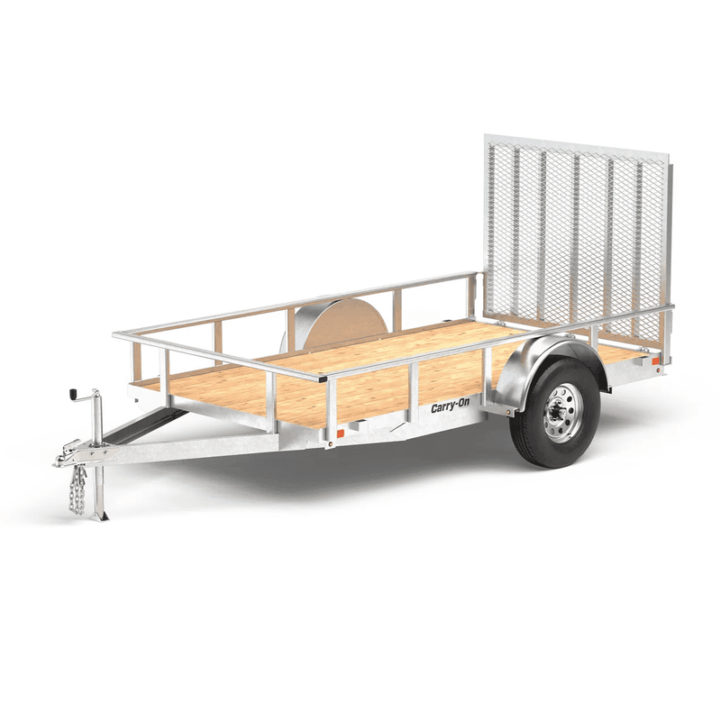 Carry-On Trailer Carry-On Trailer 5.5 ft. x 10 ft. Aluminum Utility Trailer, 5.5X10AGW - 109768799