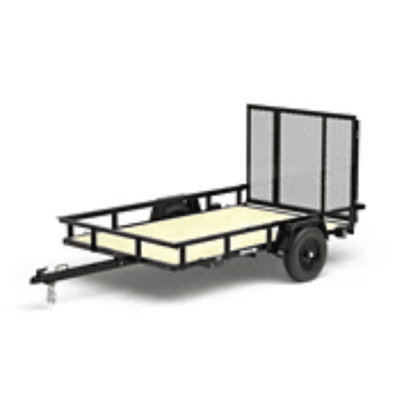 Carry-On Trailer 5 ft. x 8 ft. Wood Floor Utility Trailer, 5X8GWE2K - 207986999