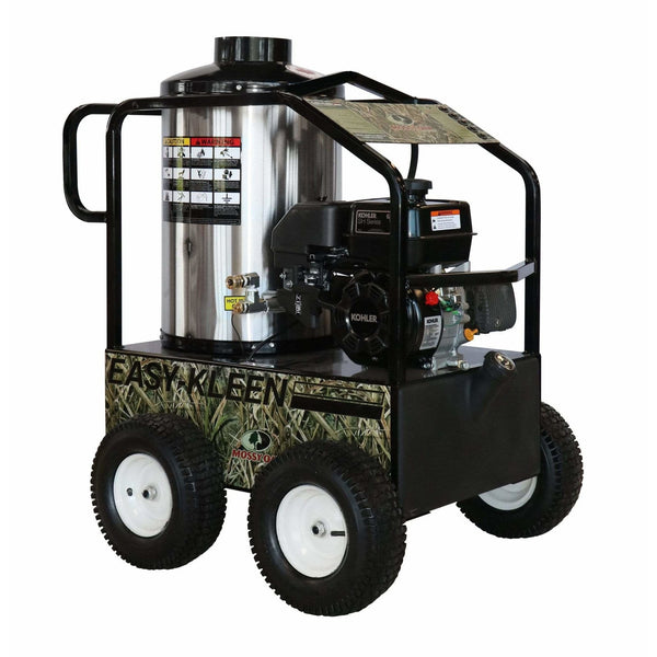Easy-Kleen Commercial Gas Hot Water Pressure Washer, 2700 PSI, 3 GPM, Mossy Oak - EZO2703G-MO