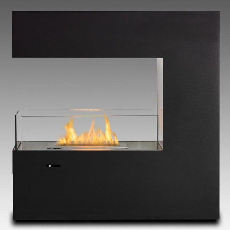 Eco-Feu Paramount 36-Inch 3-Sided Free Standing/Built-in Ethanol Fireplace