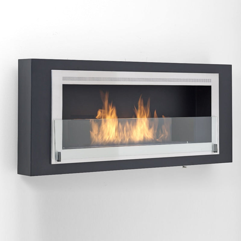 Eco-Feu Santa Lucia 54-Inch Wall Mounted / Built-in Ethanol Fireplace