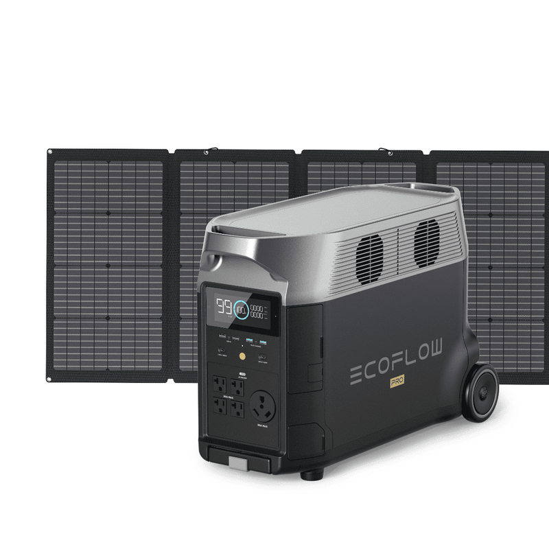 EcoFlow DELTA Pro + 220W Solar Panel - TMR500-MS430-US