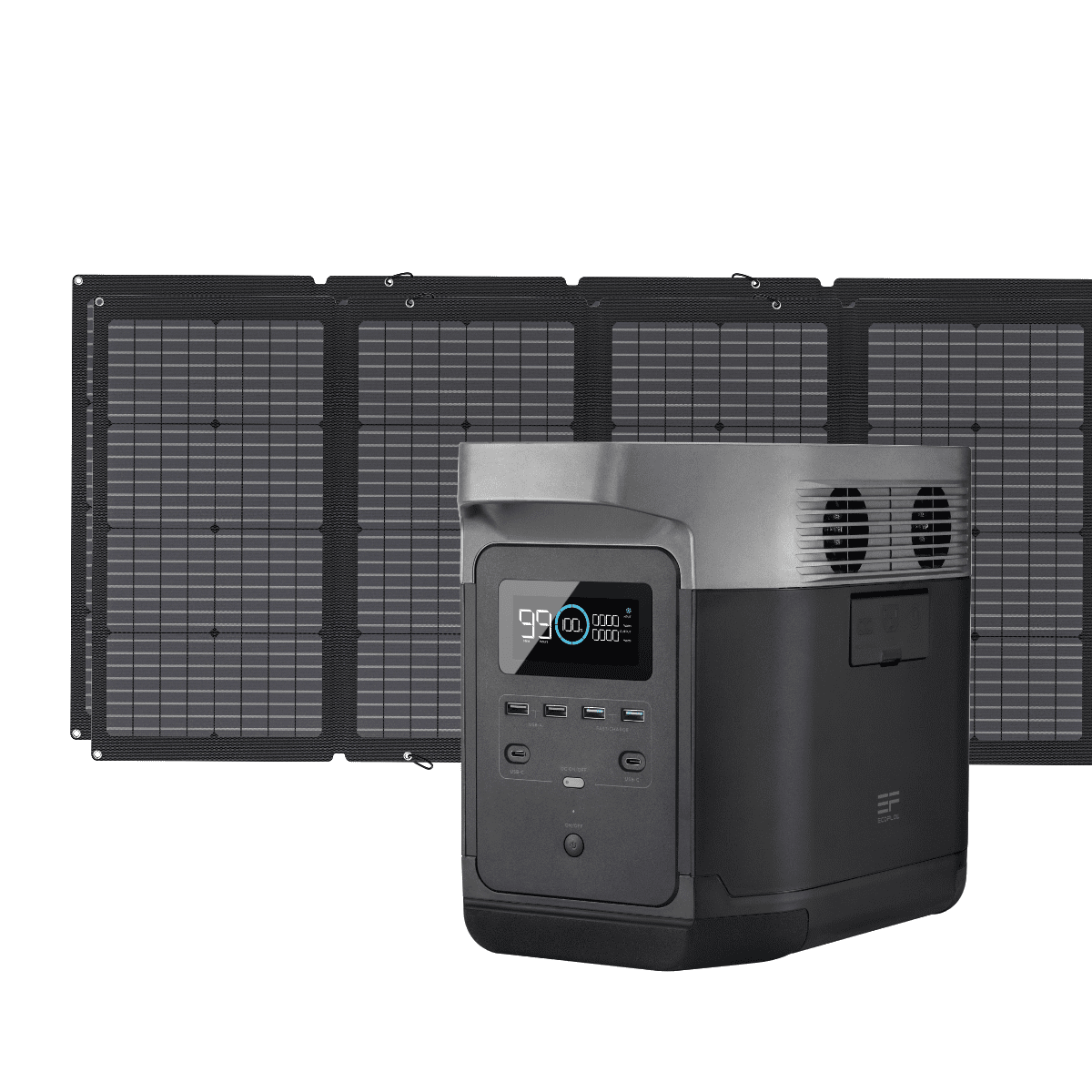 EcoFlow DELTA 1000+ 220W Solar Panel - DELTA1000-MS430-US