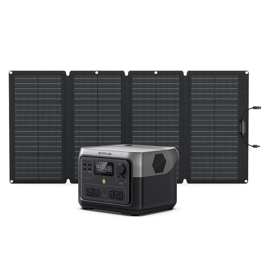 EcoFlow RIVER 2 Max +160W Portable Solar Panel - RIVER2MAX-160-1-US