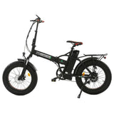 Ecotric 48V Fat Tire Portable & Folding Electric Bike with Color LCD Display - NS-FAT20850C-RD+HHJ850-RD