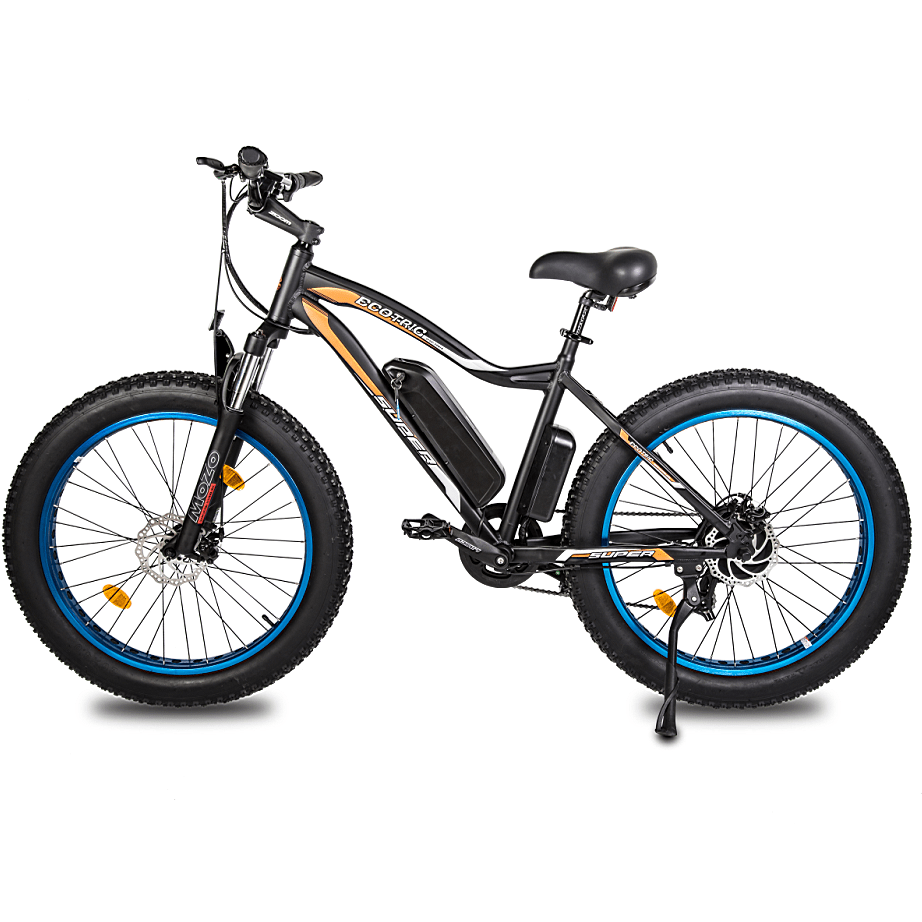 Ecotric Rocket Fat Tire Beach Snow Electric Bike - C-ROC26S900-BL