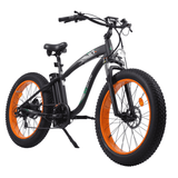 Ecotric UL Certified Hammer 750W Electric Fat Tire Beach Snow Cruiser Bike - C-HAM26S900-MB